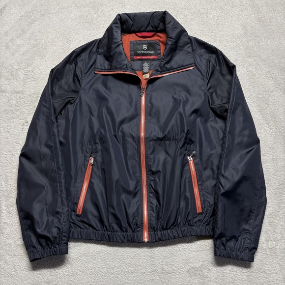 Victorinox Jackets & Blazers - Victorinox Windbreaker Black Full Zip Jacket Women's S Water Resistant